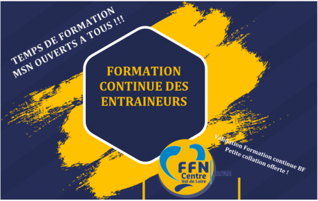 Formation continue entraîneurs